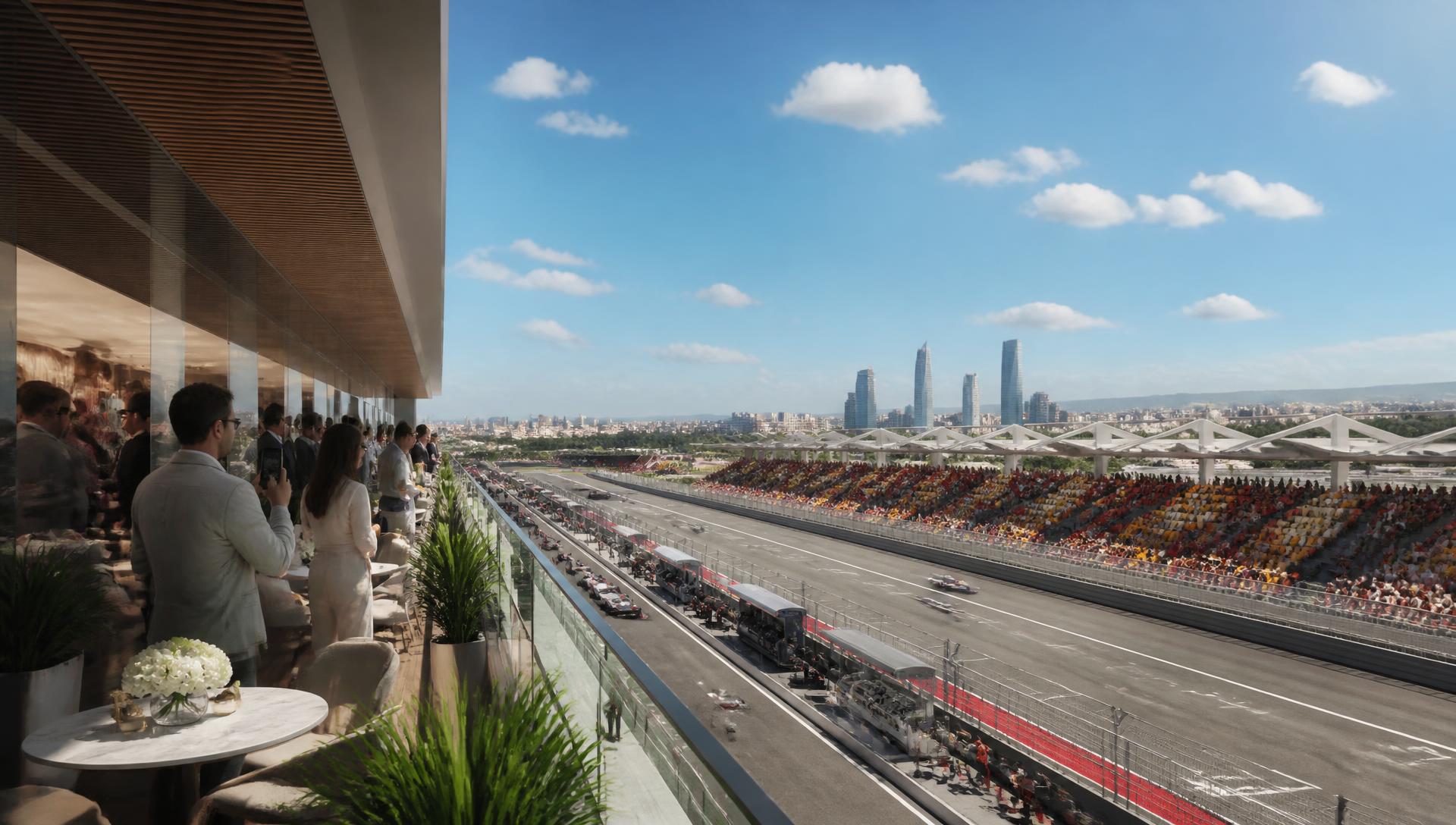 Trackside experience