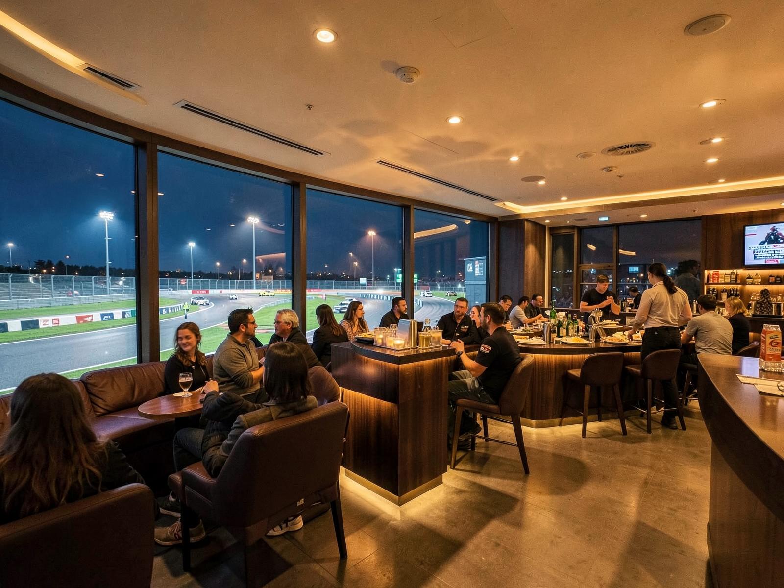 Driver's Right Lounge — Indoor
